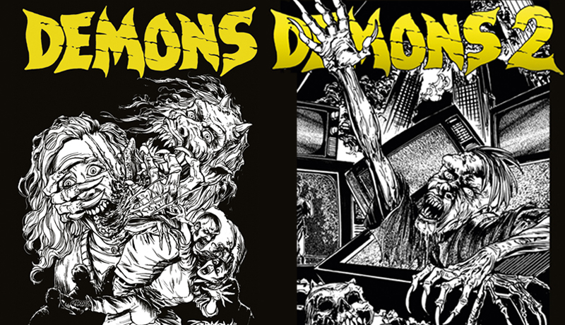 Demons 1 and 2 DVD